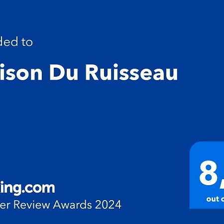 Maison Du Ruisseau Malaville Exteriér fotografie